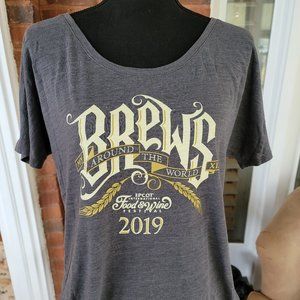 Epcot Food & Wine Festival shirt (NWOT)